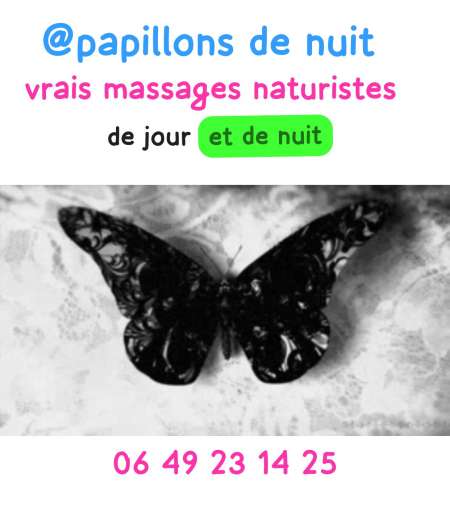  (44) SAINT NAZAIRE @PapillonDeNuit VRAI MASSAGE